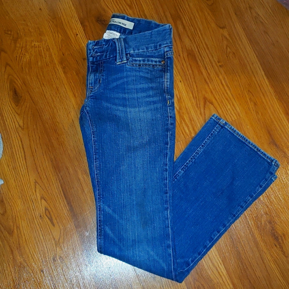 GAP Curvy Ultra Low Rise Denim Jeans Size 1R